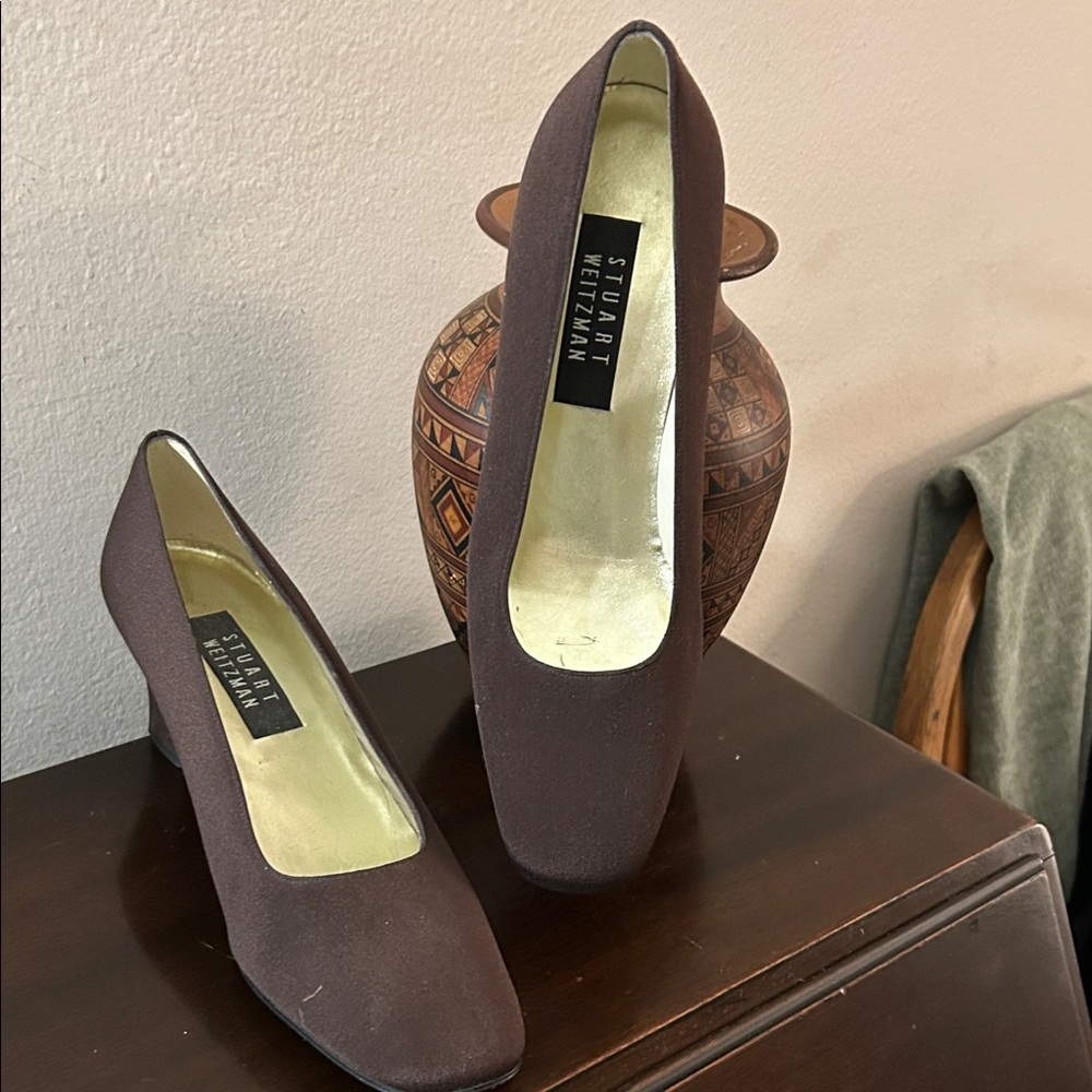 Stuart Weitzman Dark Brown Heels